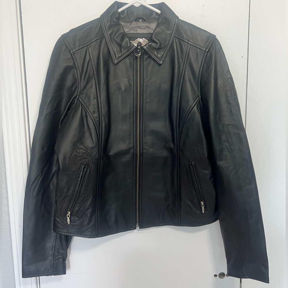 Harley-Davidson leather coat